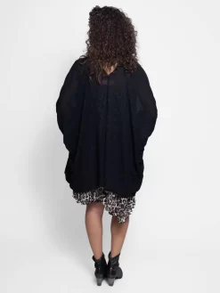 Pleated Cape Black -Orciani Store loyd ford pleated cape black 2