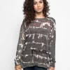 Cotton Easy Pullover Wave Taupe