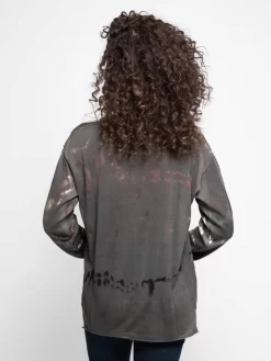 Cotton Easy Pullover Wave Taupe -Orciani Store mach cotton easy pullover wave taupe 2