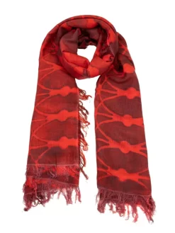 Eiffel Print Shawl Poppy
