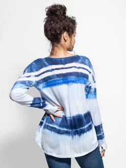 Henley Stripe Ink -Orciani Store mach henley stripe ink 2