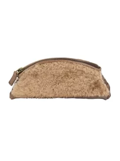 Fur Clutch Bronzo