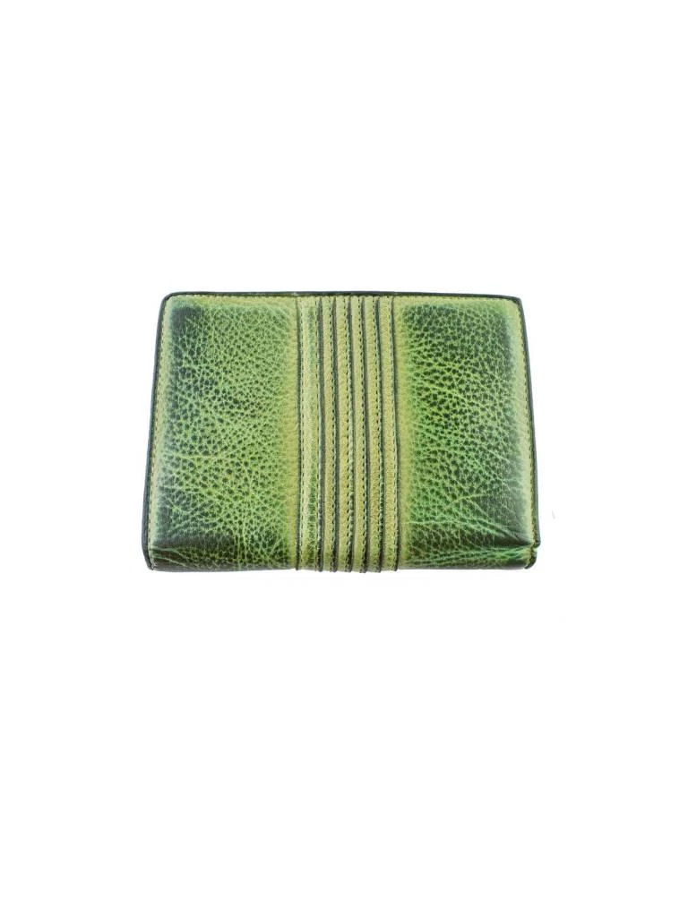 Textured Leather Purse Green Tropical 1 Textured Leather Purse Green Tropical