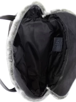 Textured Purse Grigio -Orciani Store majo textured purse grigio 3