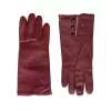 Orciani Leather Gloves Wine