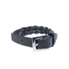Orciani Leather Woven Bracelet