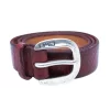 Orciani Thin British Belt Bordeaux