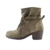 Blur Suede Tie Bootie Testa
