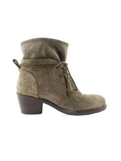 Blur Suede Tie Bootie Testa -Orciani Store p monjo blur suede tie bootie testa 4