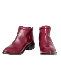 Curved Ankle Boot Lux Rosso Red -Orciani Store p monjo curved ankle boot lux rosso red 3