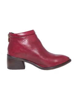 Curved Ankle Boot Lux Rosso Red -Orciani Store p monjo curved ankle boot lux rosso red 4