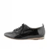 Glossy Leather Sneaker Naplak Negro