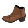 Tulip Ankle Boot Cuoio