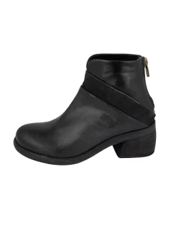 Orciani Store 58 Two Textured Boot Black