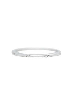 Three Skinny Platinum Bands With Diamonds -Orciani Store page sargisson three skinny platinum bands with di 2