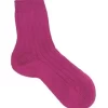 Tabitha Cashmere Socks Damson