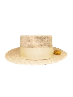 Brimmed Straw Hat