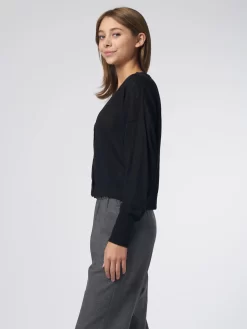 Cardigan Black -Orciani Store pomandere cardigan black 2