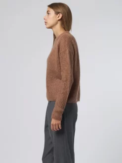 Crew Neck Sweater Amber -Orciani Store pomandere crew neck sweater amber 2