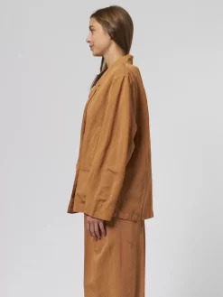 Double-breasted Jacket Amber -Orciani Store pomandere double breasted jacket amber 2