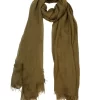 Fringe Scarf Khaki