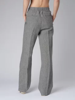 Linen Pants Blackboard Gray -Orciani Store pomandere linen pants blackboard gray 5