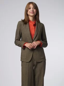 Orciani Store -Orciani Store pomandere one button jacket khaki 1