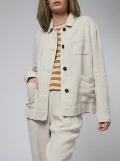 Shirt Jacket Gypsum Gray -Orciani Store pomandere shirt jacket gypsum gray 3