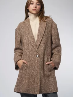 Single Breasted Coat Chestnut -Orciani Store pomandere single breasted coat chestnut 6