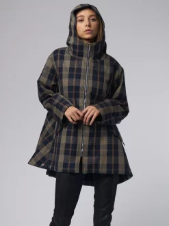 Alberta Ara Coat Taupe/Navy -Orciani Store pret pour partir alberta ara coat taupe navy 5