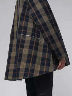 Alberta Ara Coat Taupe/Navy -Orciani Store pret pour partir alberta ara coat taupe navy 9