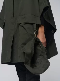 Alize Eco Poncho Coat Bronze -Orciani Store pret pour partir alize eco poncho coat bronze 11