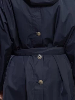 Romane Nyl Coat Navy -Orciani Store pret pour partir romane nyl coat navy 3