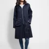 Romy Nyl Coat Deep Navy