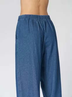 Amper Pant Indigo -Orciani Store raquel allegra amper pant indigo 4
