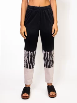 Ankle Pant White/Black Hilma