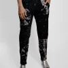 Black Constellation Jersey Easy Pant