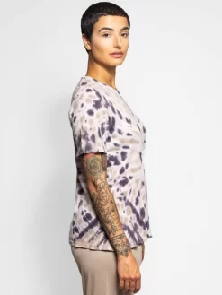 Boxy Tee Sand Dollar Tie Dye -Orciani Store raquel allegra boxy tee sand dollar tie dye 1