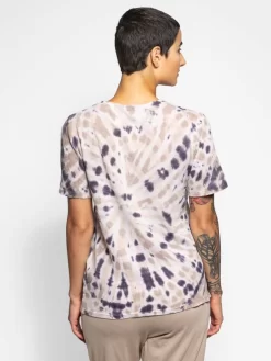 Boxy Tee Sand Dollar Tie Dye -Orciani Store raquel allegra boxy tee sand dollar tie dye 2