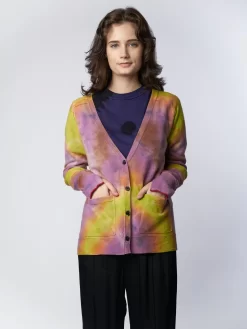 Cardigan Neon Heart Sparkle