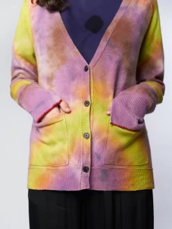 Cardigan Neon Heart Sparkle -Orciani Store raquel allegra cardigan neon heart sparkle 4