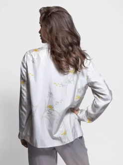 Cargo Blazer Sterling Cream Stripe -Orciani Store raquel allegra cargo blazer sterling cream stripe 2