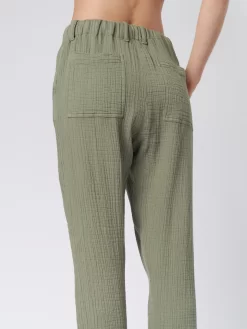 Dropped Crop Pant Sage -Orciani Store raquel allegra dropped crop pant sage 7