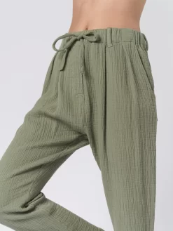 Dropped Crop Pant Sage -Orciani Store raquel allegra dropped crop pant sage 8