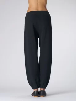 Evil Eye Topanga Sweatpants Black -Orciani Store raquel allegra evil eye topanga sweatpants black 4