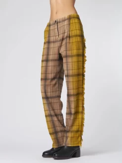 Flannel Valetta Pant Multi -Orciani Store raquel allegra flannel valetta pant multi 4