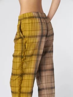 Flannel Valetta Pant Multi -Orciani Store raquel allegra flannel valetta pant multi 6