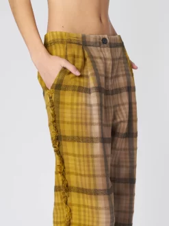 Flannel Valetta Pant Multi -Orciani Store raquel allegra flannel valetta pant multi 7