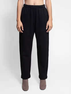 Fleece Ankle Pant Black