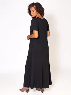 Flutter Dress Black -Orciani Store raquel allegra flutter dress black 2